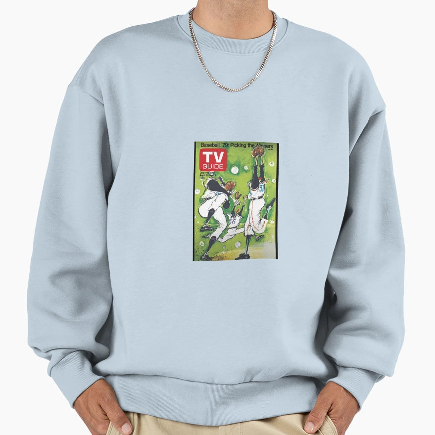 Talking Baseball Sweatshirt - Casual Everyday Wear for Adults - T-Shirt, Sweatshirt, Hoodie