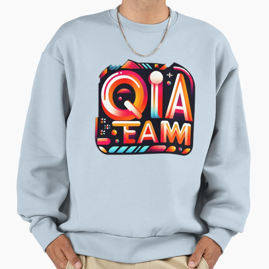 Qa Team Sweatshirt - Unique Graphic for Adults - T-Shirt, Sweatshirt, Hoodie