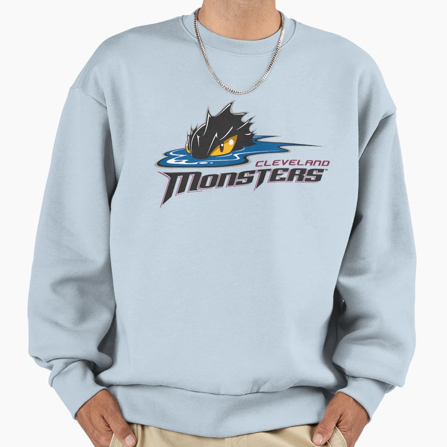 Cleveland Monsters Hockey Sweatshirt - Graphic Print Men Women - T-Shirt, Sweatshirt, Hoodie