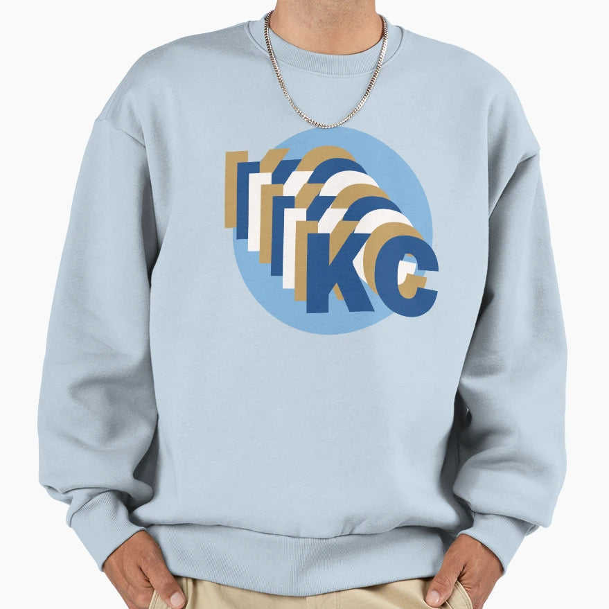 Kc Circle Royals Sweatshirt - Minimalist Print Unisex - T-Shirt, Sweatshirt, Hoodie
