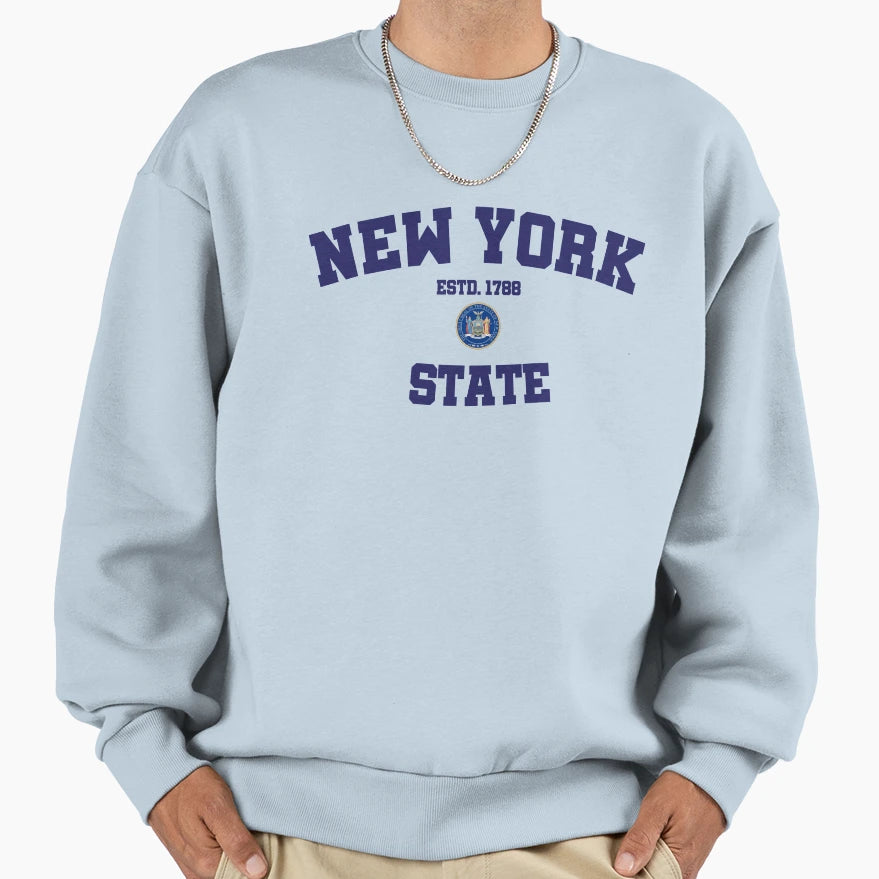 New York State Sweatshirt - Trendy Graphic Unisex - T-Shirt, Sweatshirt, Hoodie