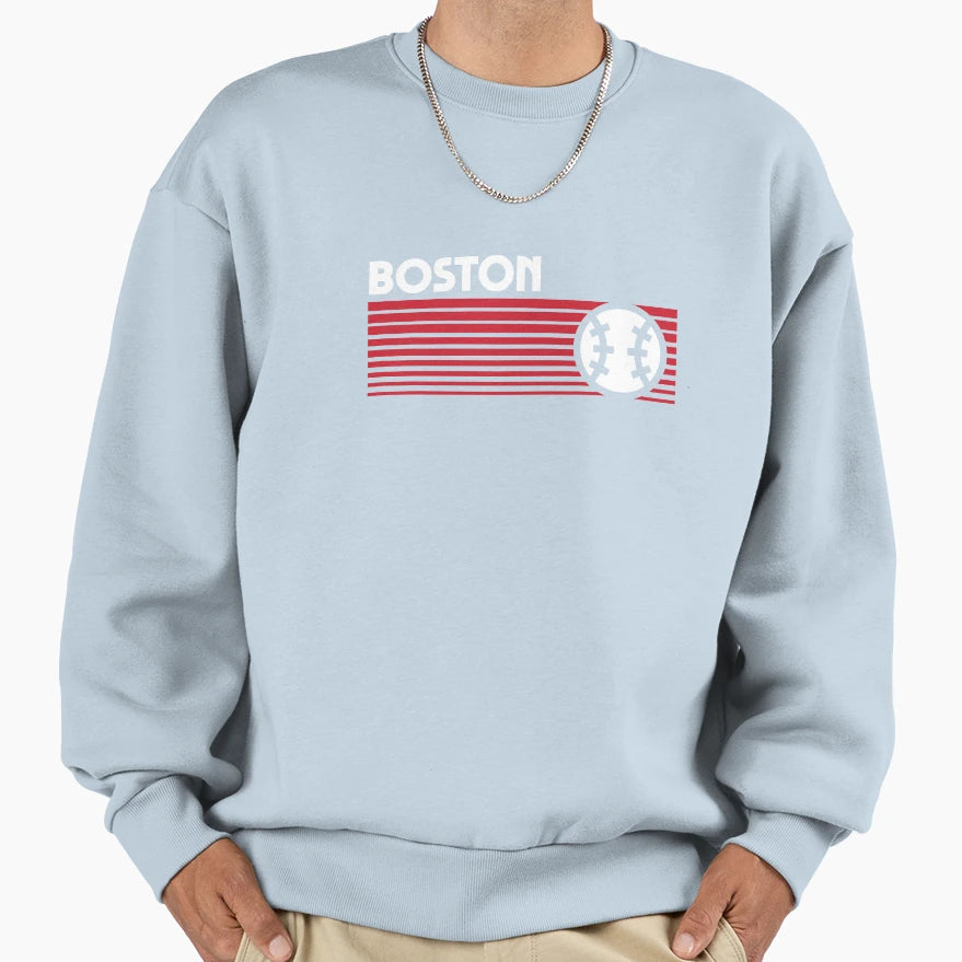 Boston Baseball Game Day Sweatshirt - Casual Everyday Wear Unisex - T-Shirt, Sweatshirt, Hoodie