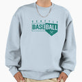 Seattle Baseball Home Plate Sweatshirt - Trendy Graphic Unisex - T-Shirt, Sweatshirt, Hoodie