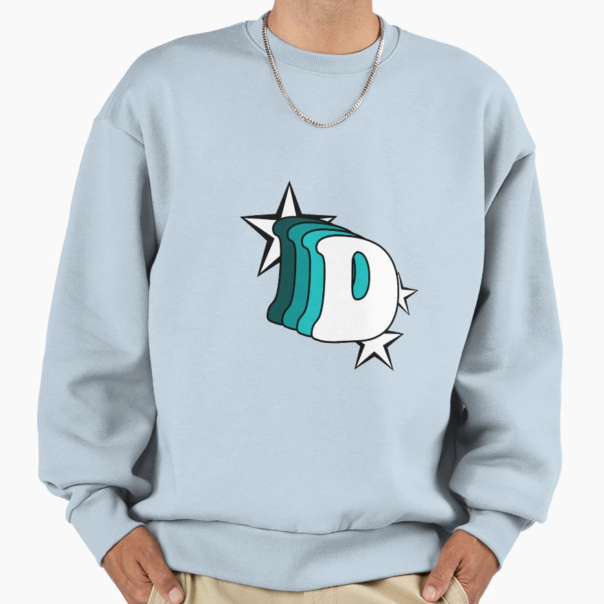 Letter D Sweatshirt - Streetwear Style Men Women - T-Shirt, Sweatshirt, Hoodie