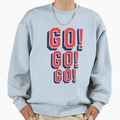 Trilogy Go Trendy Text Sweatshirt - Casual Everyday Wear Unisex - T-Shirt, Sweatshirt, Hoodie