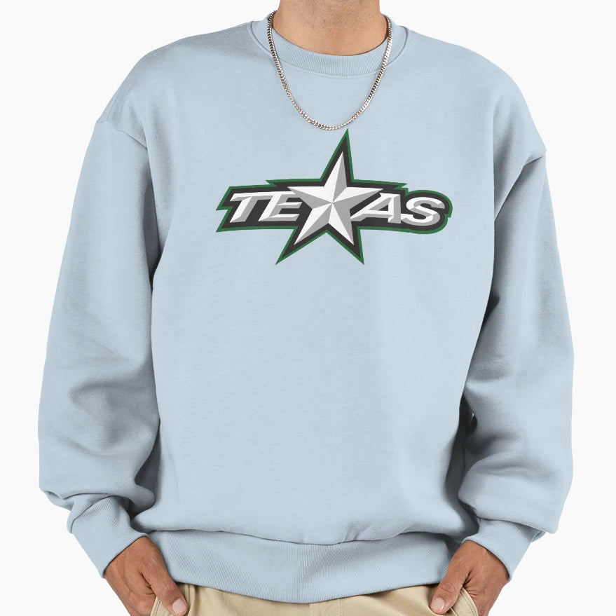 Texas Stars Sweatshirt - Graphic Print Unisex - T-Shirt, Sweatshirt, Hoodie