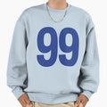 99 Blue Sweatshirt - Aesthetic Graphic Unisex - T-Shirt, Sweatshirt, Hoodie