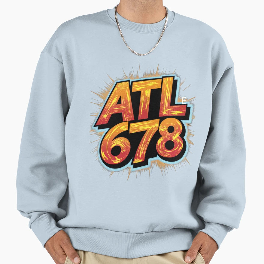 Atlanta Atl Sweatshirt - Fun Novelty Design Unisex - T-Shirt, Sweatshirt, Hoodie