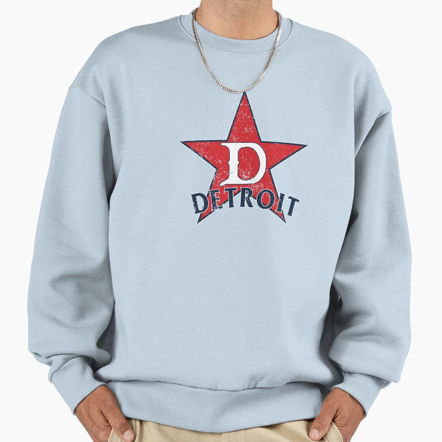Detroit Stars Logo Defunct Baseball Sweatshirt - Novelty Apparel Unisex - T-Shirt, Sweatshirt, Hoodie