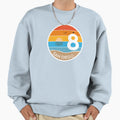 San Diego 8 Sweatshirt - Fun Novelty Design for Adults - T-Shirt, Sweatshirt, Hoodie