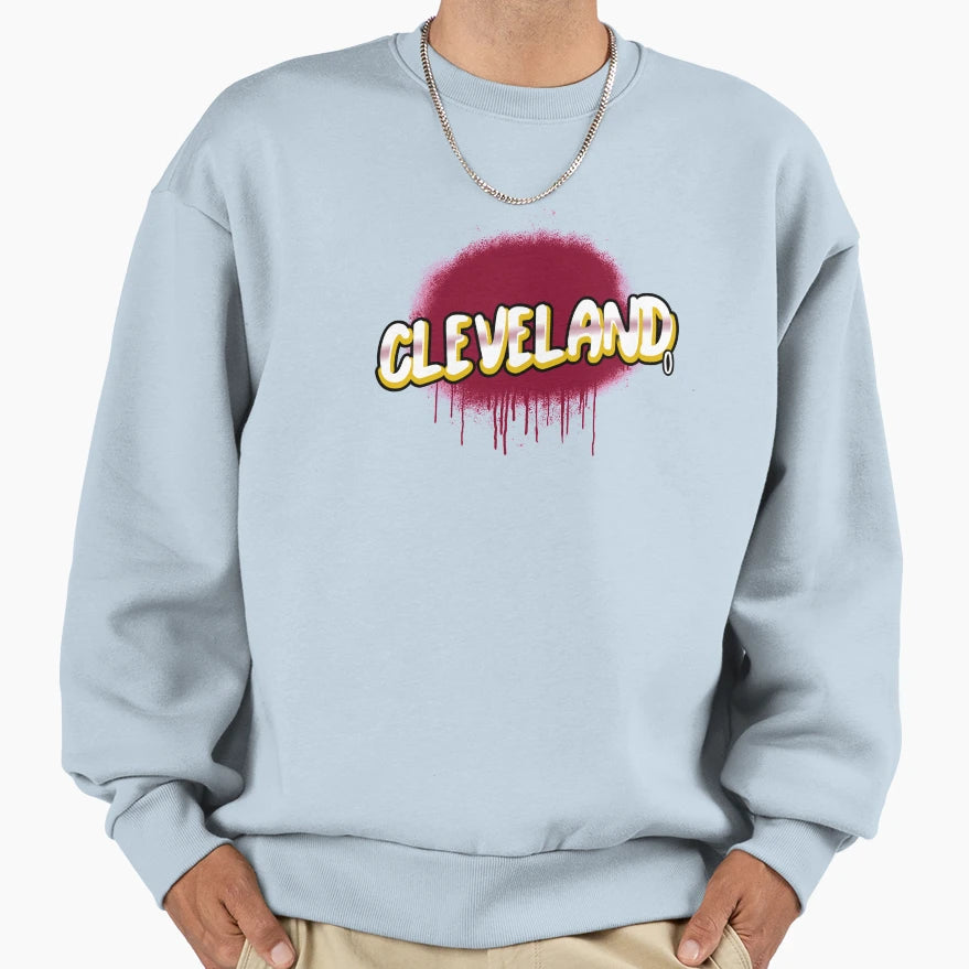 Cleveland 0 Sweatshirt - Casual Everyday Wear Men Women - T-Shirt, Sweatshirt, Hoodie