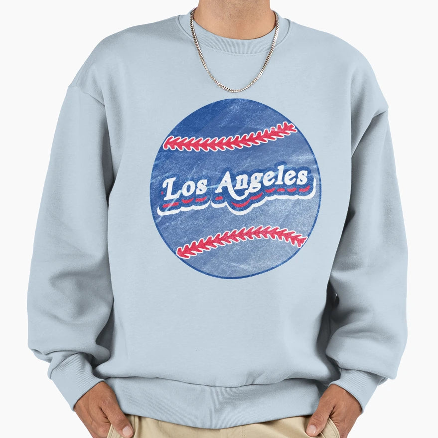Los Angeles Baseball Sweatshirt - Trendy Graphic Men Women - T-Shirt, Sweatshirt, Hoodie
