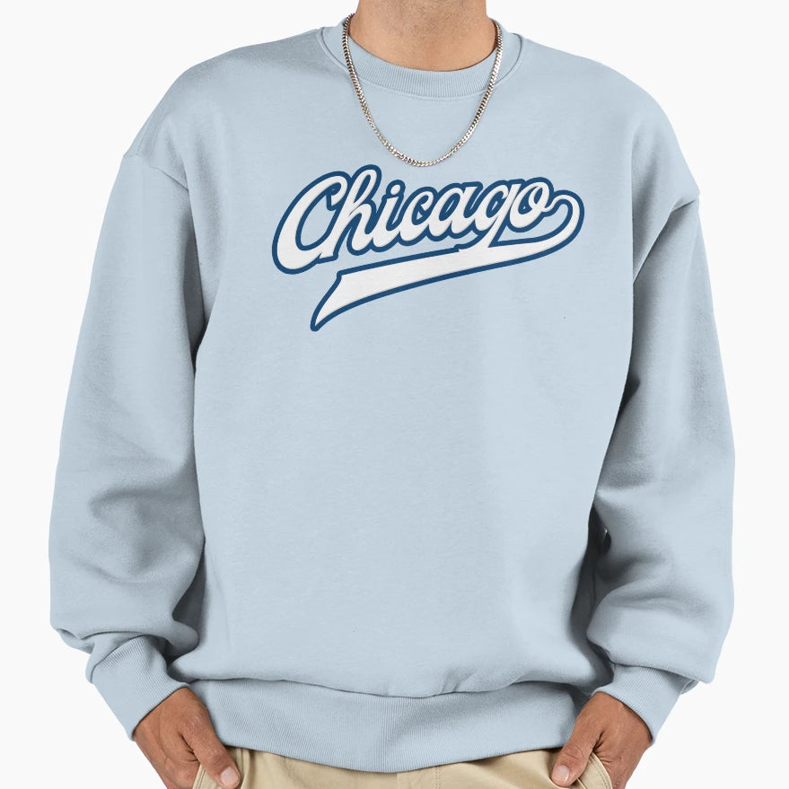 Chicago Illinois Sports Team Sweatshirt - Minimalist Print Unisex - T-Shirt, Sweatshirt, Hoodie
