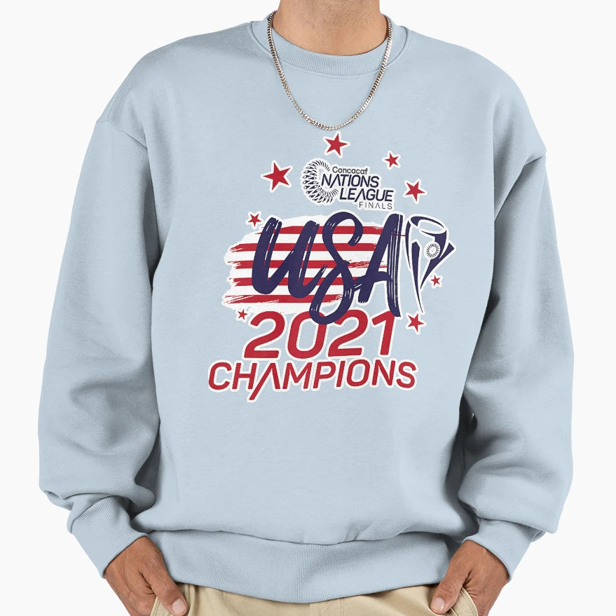 Usa 2021 Champions Sweatshirt - Trendy Graphic Unisex - T-Shirt, Sweatshirt, Hoodie