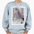 Fenway Park Gate Boston Drawing Color Sweatshirt - Unique Graphic Men Women - T-Shirt, Sweatshirt, Hoodie