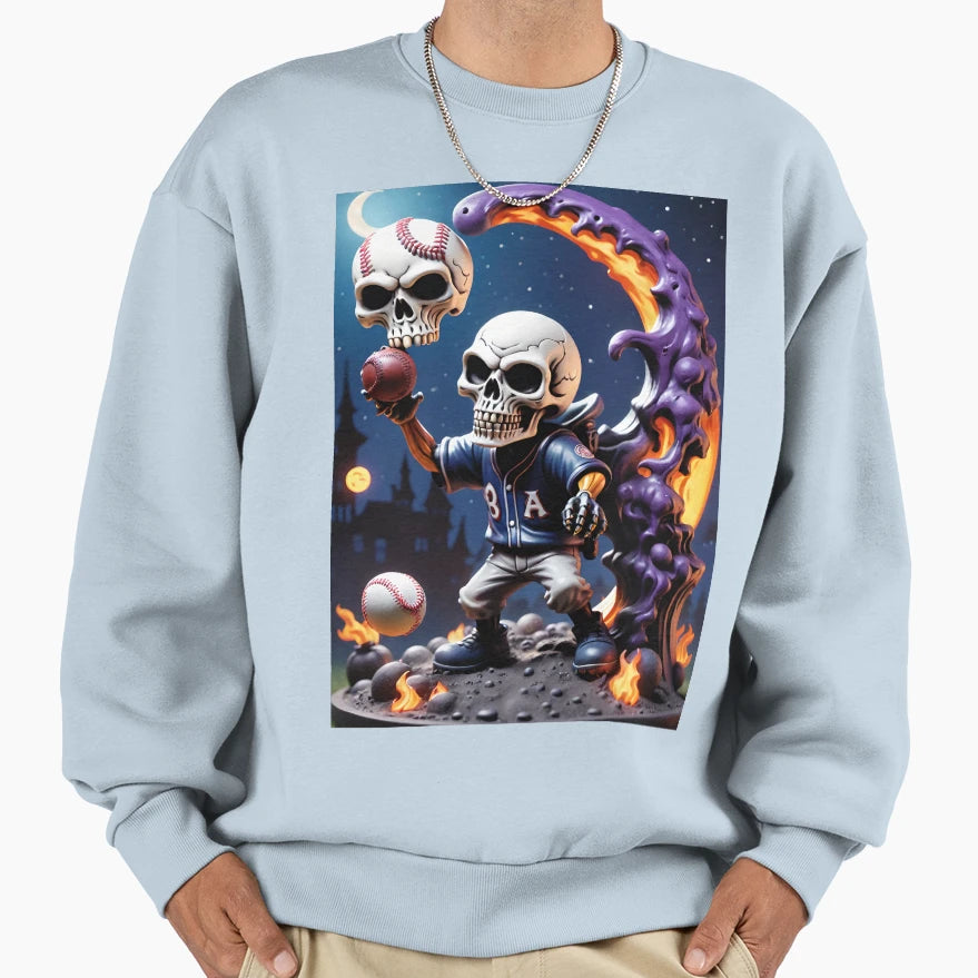 Skull 95 Sweatshirt - Graphic Print Men Women - T-Shirt, Sweatshirt, Hoodie