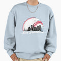 Cityscape Baseball San Francisco Sweatshirt - Novelty Apparel Unisex - T-Shirt, Sweatshirt, Hoodie
