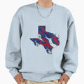 Abstract Texas State Sweatshirt - Graphic Print Men Women - T-Shirt, Sweatshirt, Hoodie