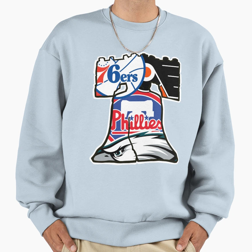 Philly Nation Sweatshirt - Custom Art Print Men Women - T-Shirt, Sweatshirt, Hoodie