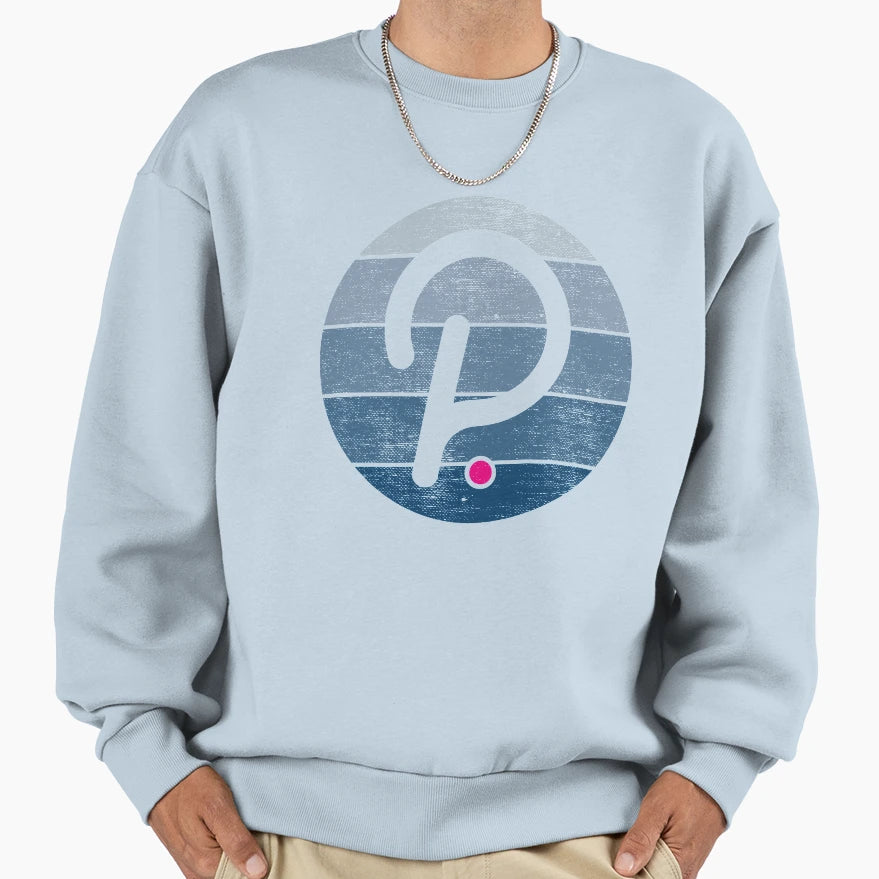 Dot Polkadot Crypto Coin Sweatshirt - Fun Novelty Design Men Women - T-Shirt, Sweatshirt, Hoodie
