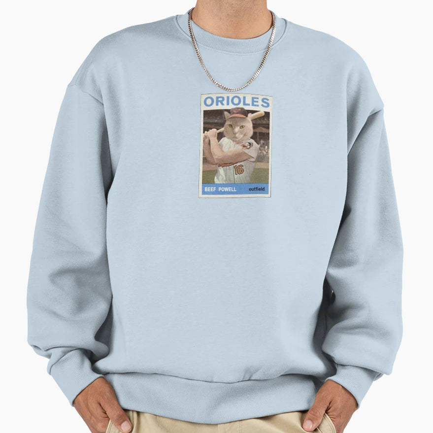 Beef Powell Birdland Slugger Sweatshirt - Aesthetic Graphic for Adults - T-Shirt, Sweatshirt, Hoodie