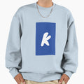 Alphabet Range Chunky K Sweatshirt - Unique Graphic for Adults - T-Shirt, Sweatshirt, Hoodie