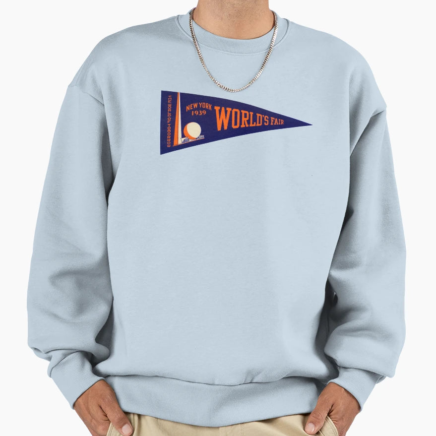 1939 Worlds Fair New York City Sweatshirt - Graphic Print Unisex - T-Shirt, Sweatshirt, Hoodie