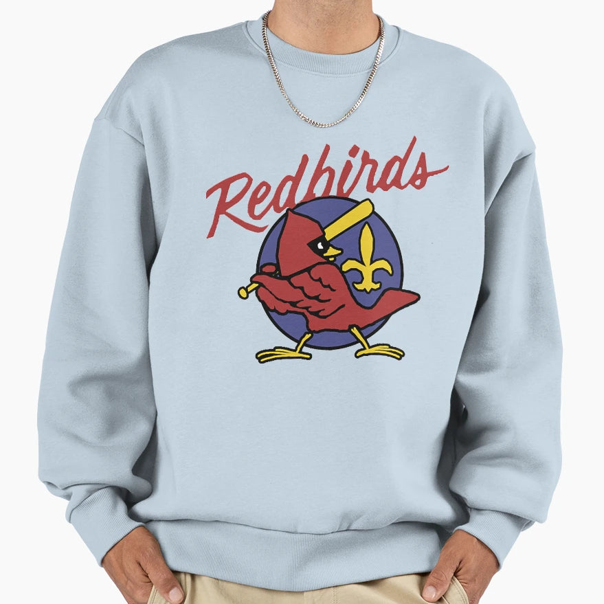 Louisville Redbirds Minor League Sweatshirt - Casual Everyday Wear Unisex - T-Shirt, Sweatshirt, Hoodie