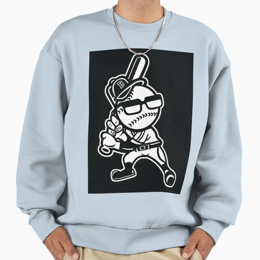 Baseball 1 Sweatshirt - Casual Everyday Wear for Adults - T-Shirt, Sweatshirt, Hoodie
