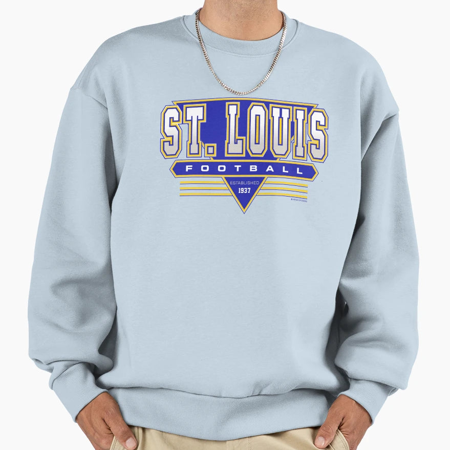 St Louis Los Angeles Football Rams Sweatshirt - Trendy Graphic Men Women - T-Shirt, Sweatshirt, Hoodie
