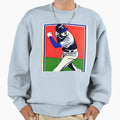 80S Baseball Pitcher Sweatshirt - Casual Everyday Wear for Adults - T-Shirt, Sweatshirt, Hoodie