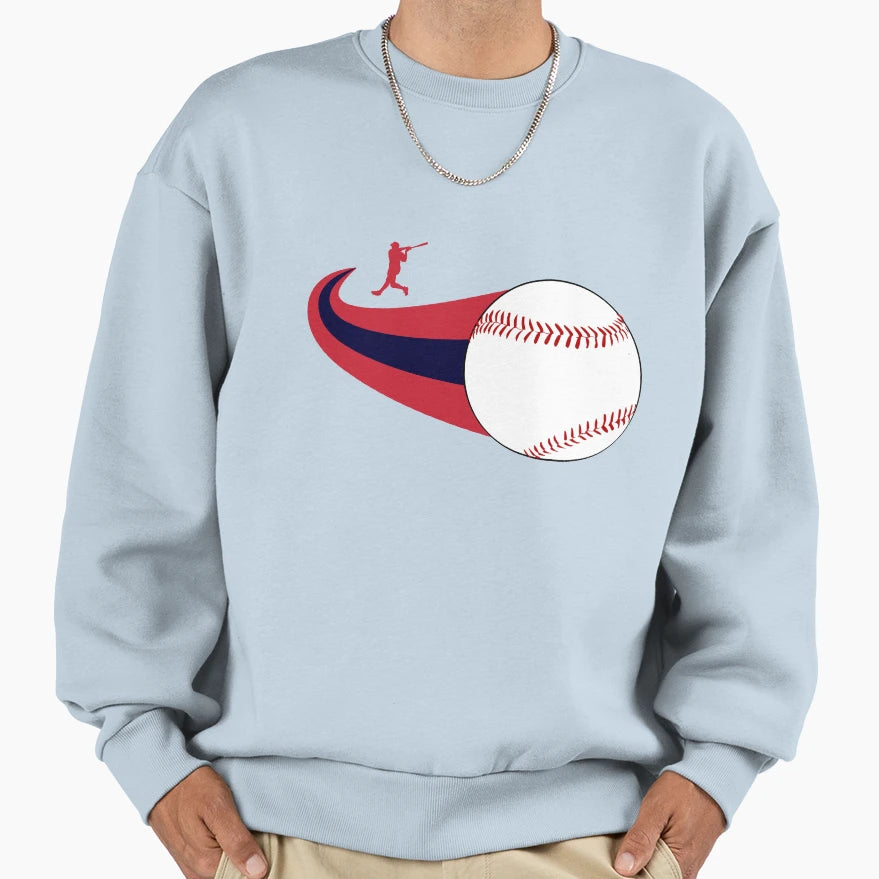 Boston Home Run Comet Trail Sweatshirt - Unique Graphic Men Women - T-Shirt, Sweatshirt, Hoodie