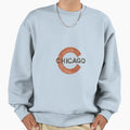 Chicago Logo Orange C And Bold Text Sweatshirt - Fun Novelty Design Unisex - T-Shirt, Sweatshirt, Hoodie