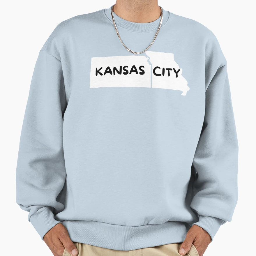 Kansas City Mo Ks Sweatshirt - Unique Graphic Unisex - T-Shirt, Sweatshirt, Hoodie