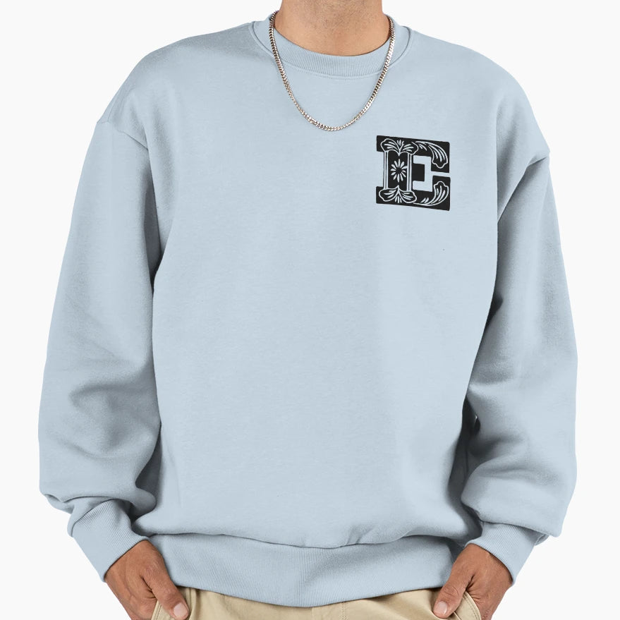 Type E Sweatshirt - Minimalist Print Men Women - T-Shirt, Sweatshirt, Hoodie