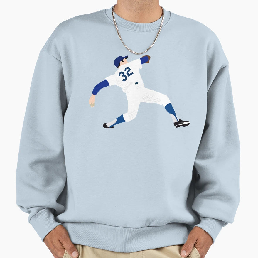 Sandy Koufax Sweatshirt - Fun Novelty Design for Adults - T-Shirt, Sweatshirt, Hoodie