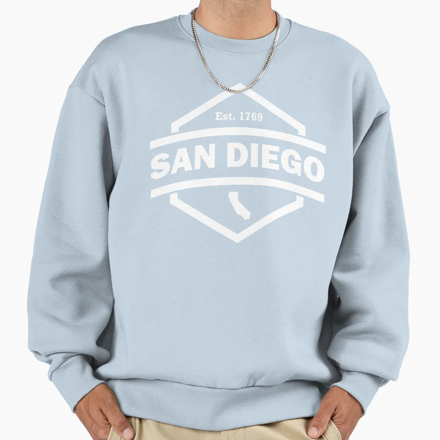 Represent San Diego Sweatshirt - Fun Novelty Design for Adults - T-Shirt, Sweatshirt, Hoodie