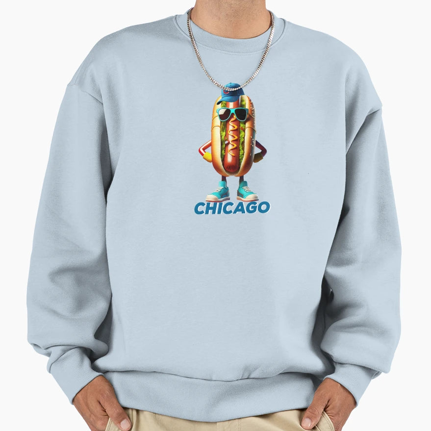 Chicago Sweatshirt - Fun Novelty Design Unisex - T-Shirt, Sweatshirt, Hoodie