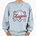 Art Los Angeles Angels Sweatshirt - Fun Novelty Design for Adults - T-Shirt, Sweatshirt, Hoodie
