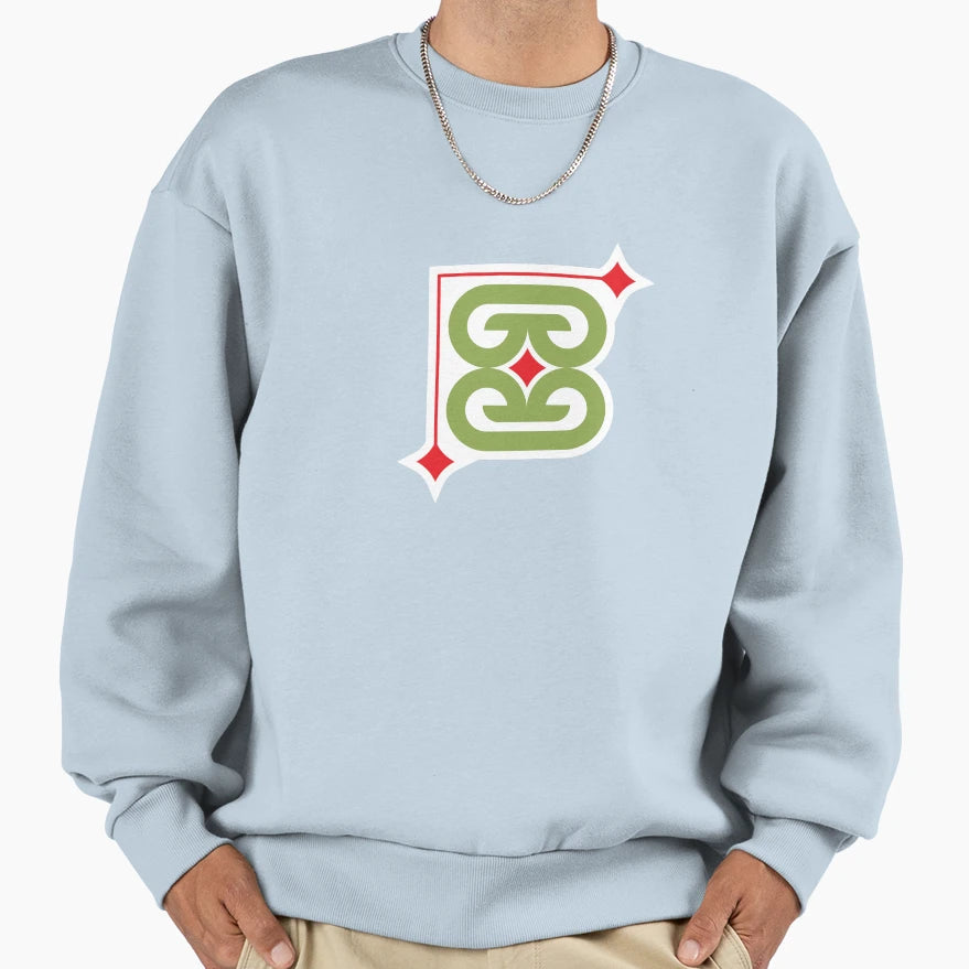 Stars Receivers Geometric Pattern Sweatshirt - Unique Graphic Men Women - T-Shirt, Sweatshirt, Hoodie