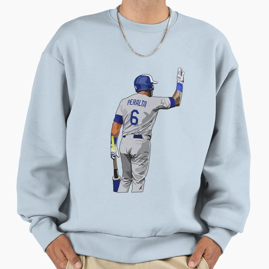 David Peralta La 6 Sweatshirt - Aesthetic Graphic Men Women - T-Shirt, Sweatshirt, Hoodie