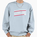 Cleveland Baseball Home Run Sweatshirt - Custom Art Print for Adults - T-Shirt, Sweatshirt, Hoodie