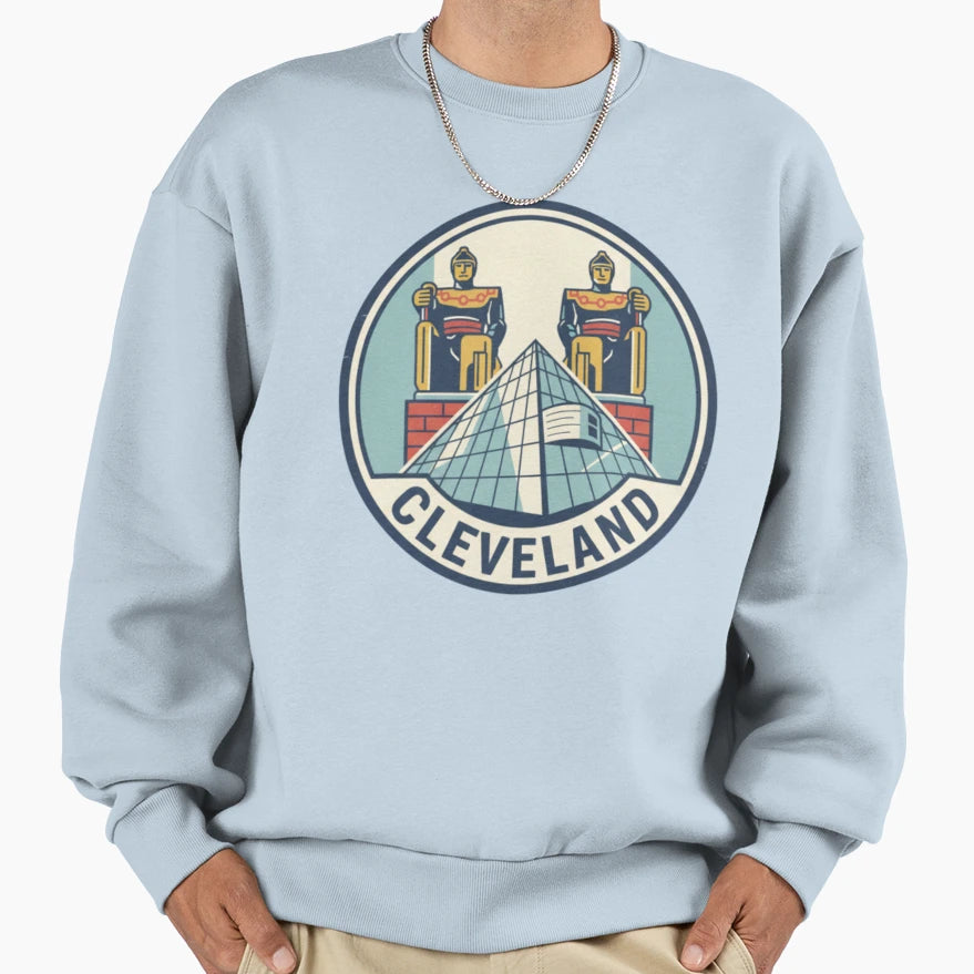 Cleveland Sweatshirt - Minimalist Print for Adults - T-Shirt, Sweatshirt, Hoodie