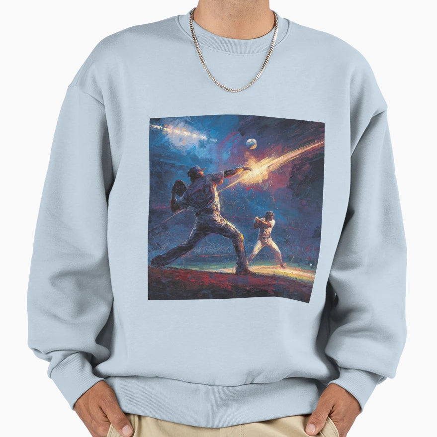 Home Run Baseball Art Collection True Sweatshirt - Graphic Print Unisex - T-Shirt, Sweatshirt, Hoodie
