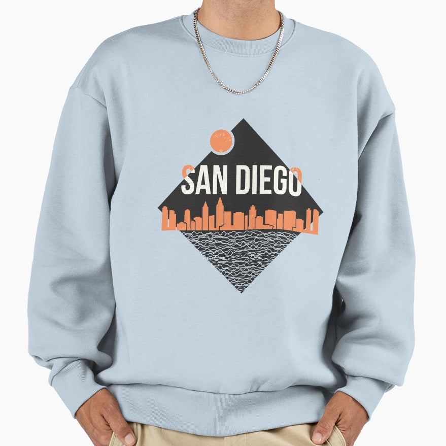 City Sweatshirt - Custom Art Print Men Women - T-Shirt, Sweatshirt, Hoodie