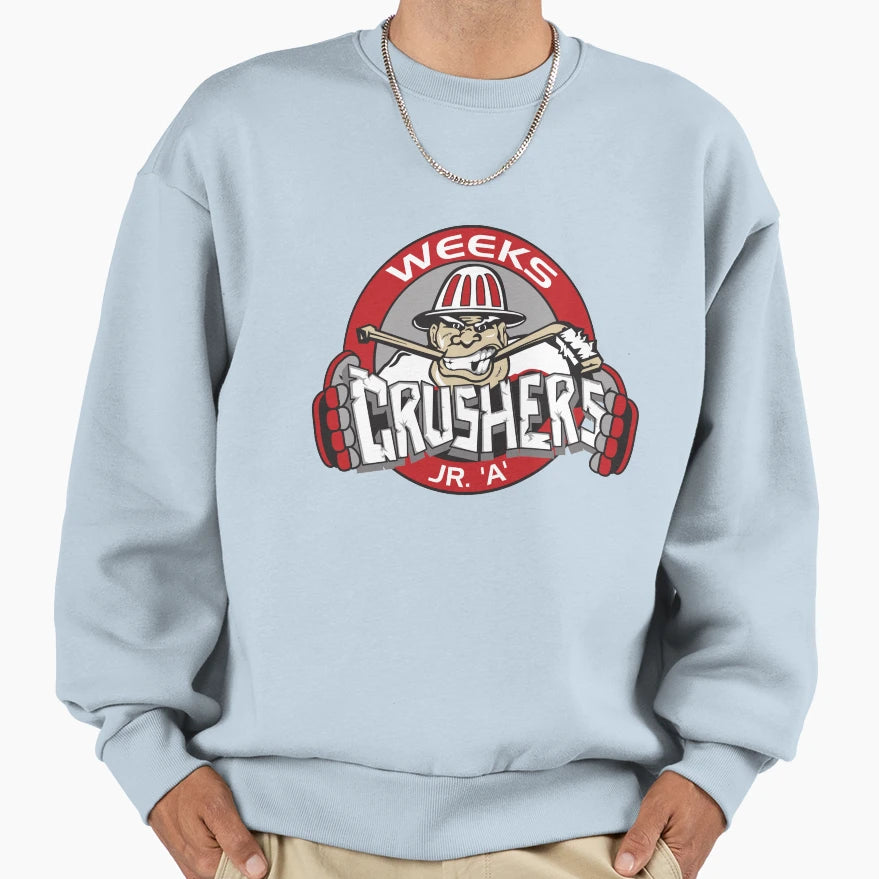 Weeks Crushers Sweatshirt - Minimalist Print for Adults - T-Shirt, Sweatshirt, Hoodie