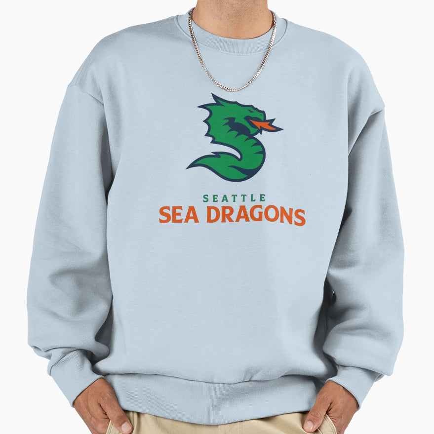Seattle Sea Dragons Sweatshirt - Trendy Graphic Unisex - T-Shirt, Sweatshirt, Hoodie