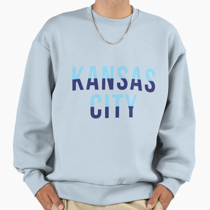 Kansas City Color Dipped Skc Sweatshirt - Casual Everyday Wear for Adults - T-Shirt, Sweatshirt, Hoodie