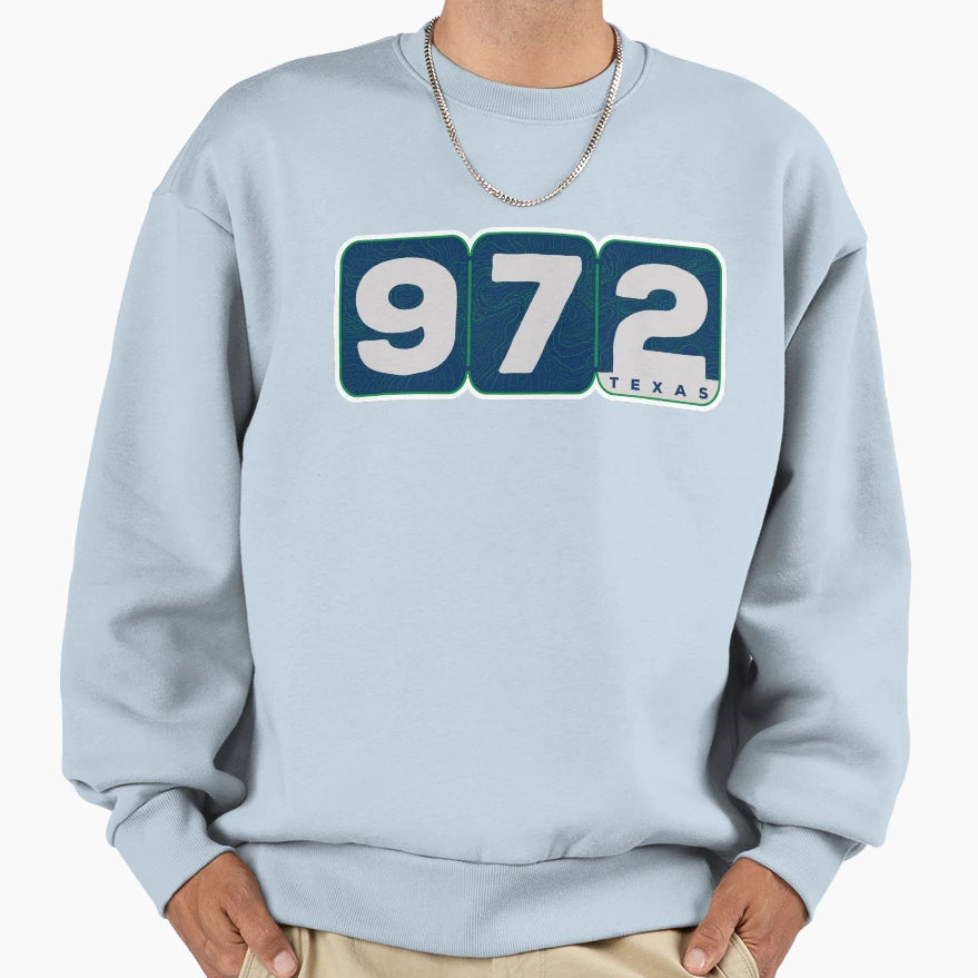 Area Code 972 Pt 3 Sweatshirt - Unique Graphic Men Women - T-Shirt, Sweatshirt, Hoodie