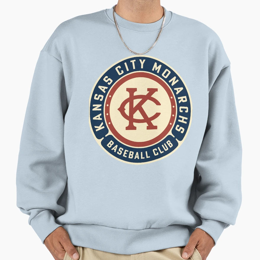 Kansas City Monarchs Sweatshirt - Custom Art Print for Adults - T-Shirt, Sweatshirt, Hoodie